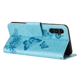 Samsung Galaxy A35 5G Wallet Case - Blue | iCoverLover