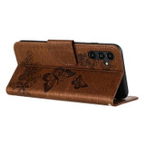 Samsung Galaxy A55 5G Brown Wallet Case | iCoverLover