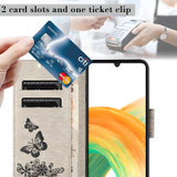 Samsung Galaxy A55 5G Wallet Case - Grey | iCoverLover