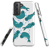 Samsung Galaxy S21 FE Slim Case - Multicolour | iCoverLover