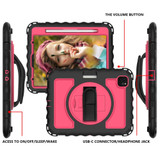 Armor Case for iPad Air 10.9in (2022/2020) - Black & Pink | iCoverLover