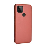 Google Pixel 4a 5G Wallet Case - Brown | iCoverLover