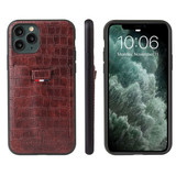 Fierre Shann iPhone 11 Pro Max Back Case - Brown | iCoverLover