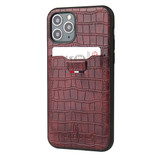 Fierre Shann iPhone 11 Pro Max Back Case - Brown | iCoverLover