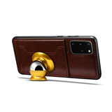 Samsung Galaxy S20+ Plus Back Case - Brown | iCoverLover