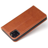Faddist Wallet Case for iPhone 11 - Brown | iCoverLover