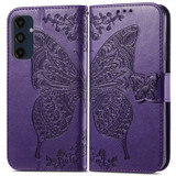 Samsung Galaxy A16 5G & 4G Wallet Case - Dark Purple | iCoverLover