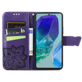 Samsung Galaxy A16 5G & 4G Wallet Case - Dark Purple | iCoverLover