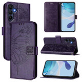 Samsung Galaxy A17 Wallet Case - Dark Purple | iCoverLover
