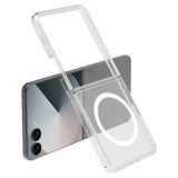 For Samsung Galaxy Z Flip8 MagSafe Compatible Clear Case