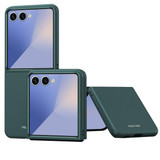 For Samsung Galaxy Z Flip8 Case - Matte Electroplated Cover | Green