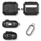 For Samsung Galaxy Buds 3 Pro Case, Switch & Hook Protective Armour Cover, Black Blue | iCoverLover.com.au