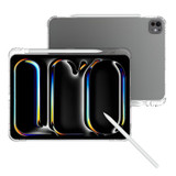 For iPad Pro 11-inch (M5) Case, Thickened Corners Shockproof Protective Cover with Pen Slot, Clear | iCoverLover.com.au