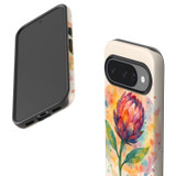 For Google Pixel 11 Case, Tough Protective Cover, Watercolour Flower | iCoverLover Australia