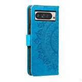 Google Pixel 11 Pro XL Wallet Case - Blue | iCoverLover