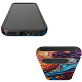 For Google Pixel 11 Pro Case, Tough Protective Cover, Swirling Paint | iCoverLover Australia