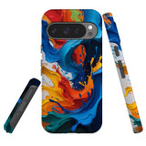 For Google Pixel 11 Pro Case, Tough Protective Cover, Vibrant Oil Painting | iCoverLover Australia