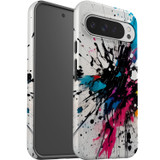 For Google Pixel 11 Pro XL Case, Tough Protective Cover, Dark Splatter | iCoverLover Australia