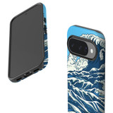 For Google Pixel 11 Case, Tough Protective Cover, Japanese Wave | iCoverLover Australia