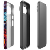 For Google Pixel 11 Pro XL Case, Tough Protective Cover, Swirling Paint | iCoverLover Australia