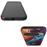 For Google Pixel 11 Pro XL Case, Tough Protective Cover, Swirling Paint | iCoverLover Australia
