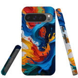 For Google Pixel 11 Pro XL Case, Tough Protective Cover, Vibrant Oil Painting | iCoverLover Australia
