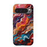 For Google Pixel 11 Pro XL Case, Tough Protective Cover, Waves Of The Sun | iCoverLover Australia