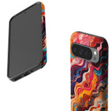 For Google Pixel 11 Pro XL Case, Tough Protective Cover, Waves Of The Sun | iCoverLover Australia