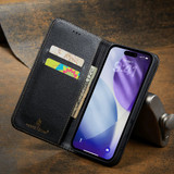 iPhone 18 Pro Max Genuine Leather Wallet Case Black | Fierre Shann