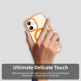 For iPhone 18 Case | Candy MagSafe Compatible Clear Cover, Orange