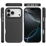 iPhone 18 Pro Max Compatible with Magsafe Shockproof Case Black | iCoverLover