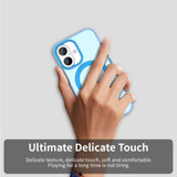 For iPhone 18 Case | Candy MagSafe Compatible Clear Cover, Blue