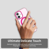 For iPhone 18 Case | Candy MagSafe Compatible Clear Cover, Red
