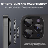 iCoverLover [2-Pack] For iPhone 18 Pro Max Camera Lens Protectors with Locator Black