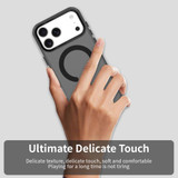 For iPhone 18 Pro Case | Candy MagSafe Compatible Clear Cover, Black
