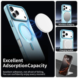 For iPhone 18 Pro Case | Candy MagSafe Compatible Clear Cover, Blue