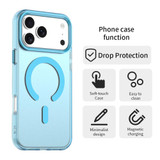 For iPhone 18 Pro Case | Candy MagSafe Compatible Clear Cover, Blue