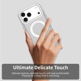 For iPhone 18 Pro Max Case | Candy MagSafe Compatible Clear Cover, White
