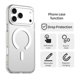 For iPhone 18 Pro Max Case | Candy MagSafe Compatible Clear Cover, White