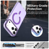 For iPhone 18 Pro Case | Candy MagSafe Compatible Clear Cover, Purple