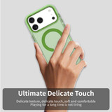 For iPhone 18 Pro Max Case | Candy MagSafe Compatible Clear Cover, Green