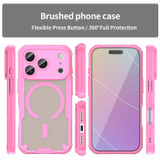For iPhone 18 Pro Case | MagSafe Compatible Rugged Shockproof Cover, Pink
