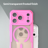 For iPhone 18 Pro Case | MagSafe Compatible Rugged Shockproof Cover, Pink