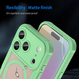 For iPhone 18 Pro Case | MagSafe Compatible Rugged Shockproof Cover, Green