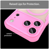 For iPhone 18 Pro Max Case | MagSafe Compatible Rugged Shockproof Cover, Pink