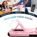 For iPhone 18 Pro Max Case | MagSafe Compatible Sliding Camera Shield Kickstand Cover, Pink
