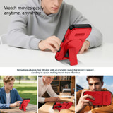 For iPhone 18 Pro Max Case | MagSafe Compatible Sliding Camera Shield Kickstand Cover, Red