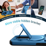 For iPhone 18 Pro Max Case | MagSafe Compatible Sliding Camera Shield Kickstand Cover, Blue