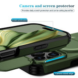 For iPhone 18 Pro Max Case | MagSafe Compatible Sliding Camera Shield Kickstand Cover, Green