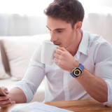 Cyan Blue Sport Strap for Apple Watch Ultra 4 49-mm | iCoverLover